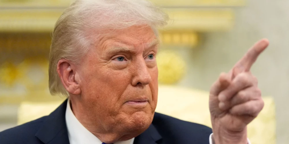 ASV prezidents Donalds Tramps. 