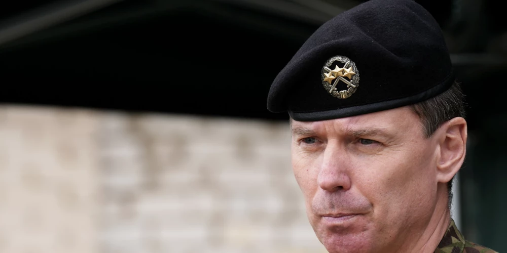 Командующий Национальными вооруженными силами Каспарс Пуданс.