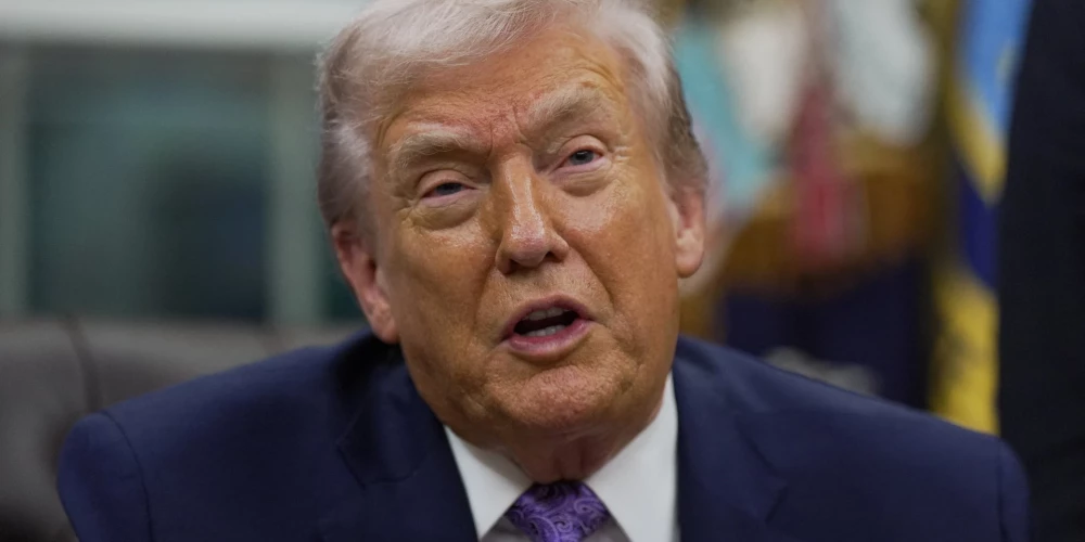 ASV prezidents Donalds Tramps. 