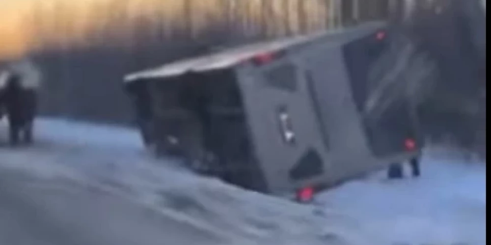 Кадр с места ДТП.