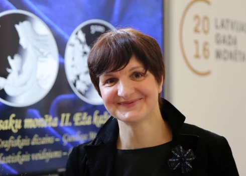 Māksliniece Gundega Muzikante.