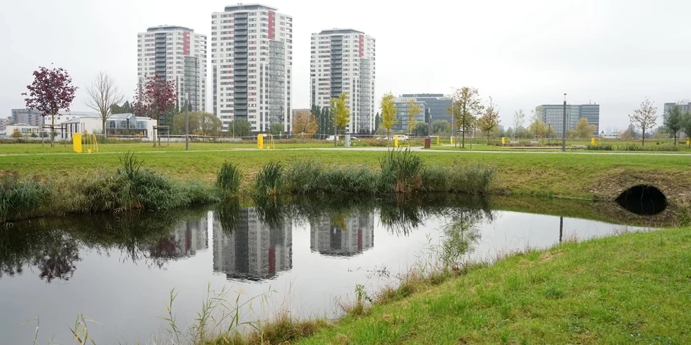 Скансте развивается быстрее, чем другие районы Риги.