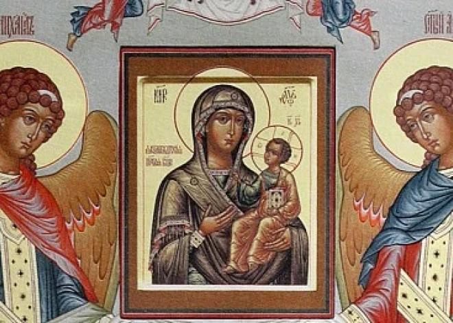 Jēkabpilī tiekot slēpta unikāla baznīcas relikvija – 17. gadsimta Dievmātes svētbilde