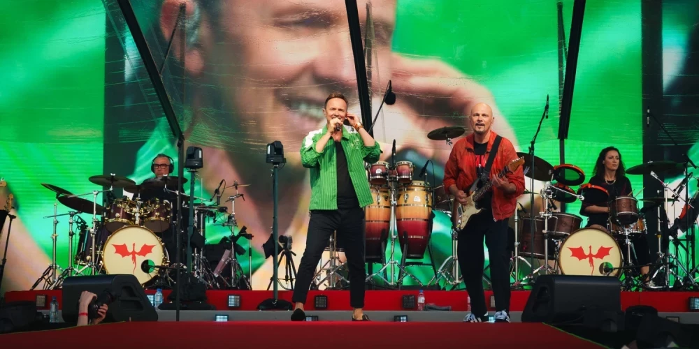 Prāta vētra на сцене в Елгаве.