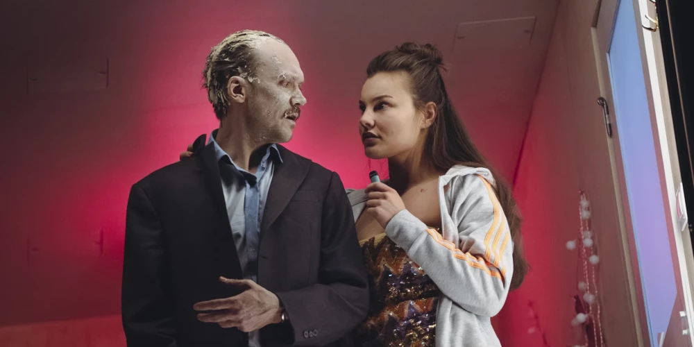 Ieskats Dailes teātra izrādē "Sapņu novele".