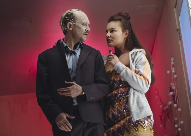 Ieskats Dailes teātra izrādē "Sapņu novele".