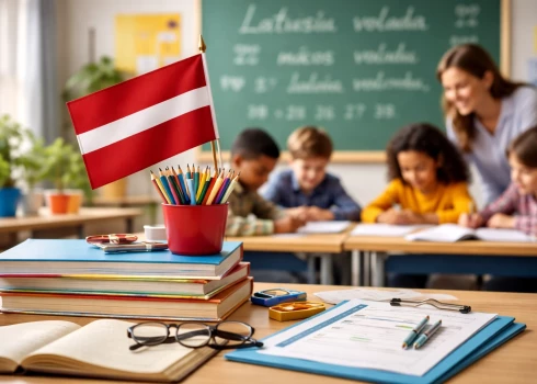 В Латвии узнали, как на самом деле школьники переходят на латышский.