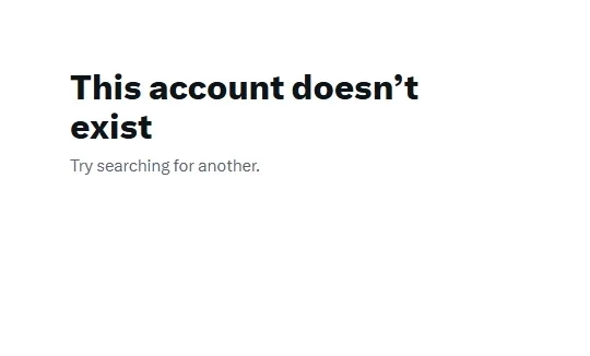Сообщение, которое появляется при попытке зайти на X-аккаунт Раймонда Паулса.