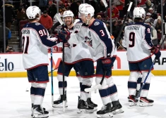 Merzļikins palīdz "Blue Jackets" izcīnīt ceturto uzvaru pēc kārtas. VIDEO