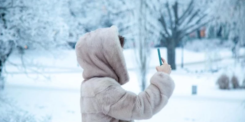 Latvijā šodien valdīs bargs sals.