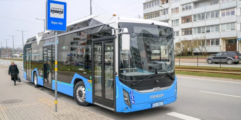 Лиепая подписала новый контракт на автобусы на 10 лет.