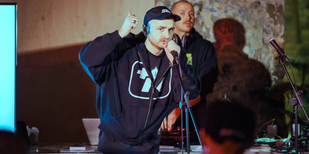 Latvijas hiphopa balvas "5% ordenis" pasniegšanas ceremonija.