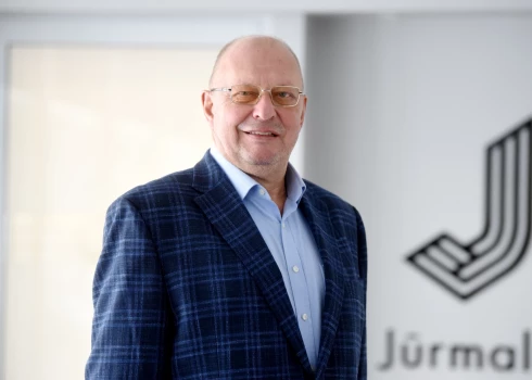 Мэр Юрмалы Янис Лединьш.