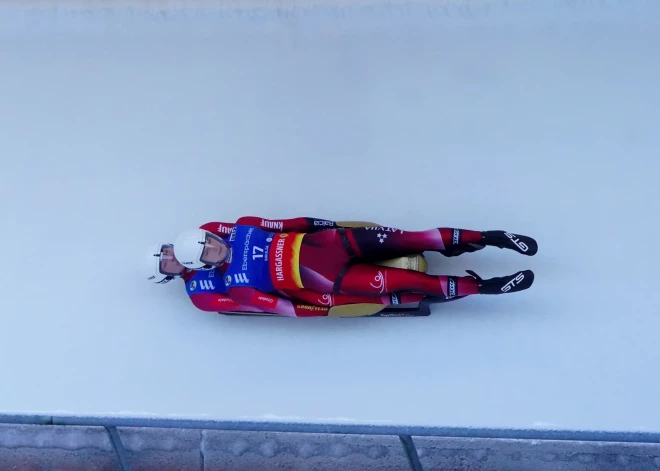 Latvijas divnieks sestie pasaules junioru čempionātā kamaniņu sportā