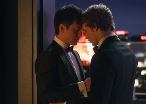 Кадр из сериала "Жаркое соперничество".