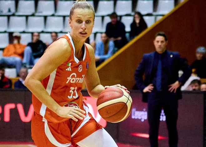 Kitija Laksa samet 18 punktus, Skio "Famila" uzvar Itālijas A sērijas mačā