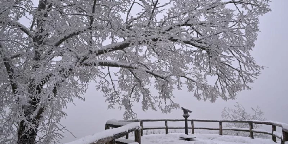 Zemākā gaisa temperatūra naktī bija -31,7 grādi Staļģenē.