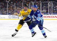 Vārtsargu kautiņš un atspēlēšanās: Girgensona "Lightning" uzvar spēlē zem klajas debess