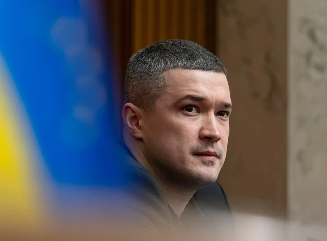 Ukrainas aizsardzības ministrs Mihailo Fjodorovs.