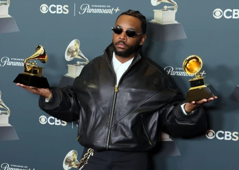 Кендрик Ламар на "Грэмми-2026".