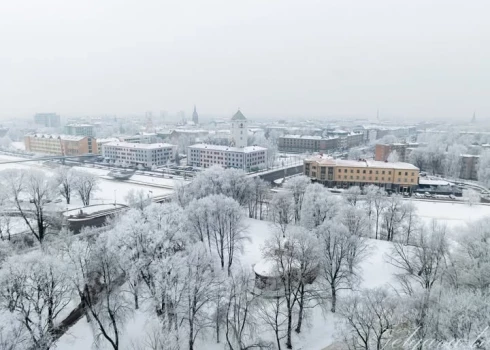 Jelgavas pilsētā stiprā sala dēļ traucēta ūdensapgāde.