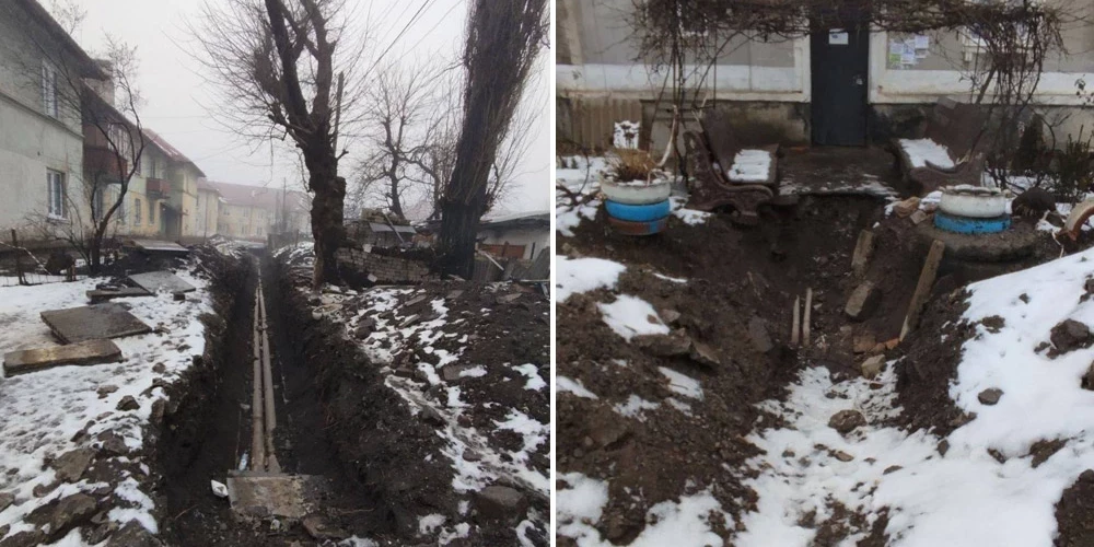 Soctīklos publicēti foto okupētās Makijivkas, kas atklāj komunālo katastrofu.
