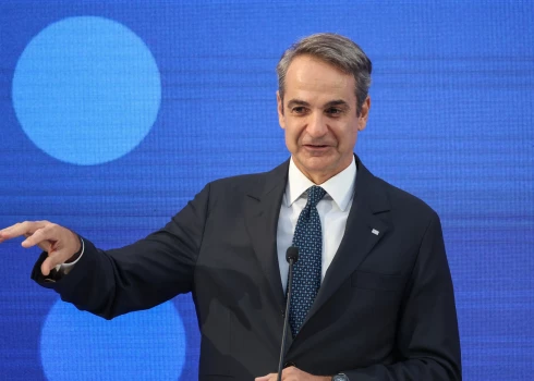 Grieķijas premjerministrs Kirjaks Micotakis