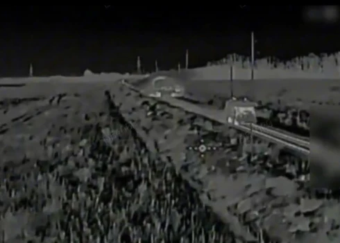 Ukrainas aizstāvji Krievijas teritorijā iznīcināja "TOS-1A Solncepek" smago liesmu metēju sistēmu.