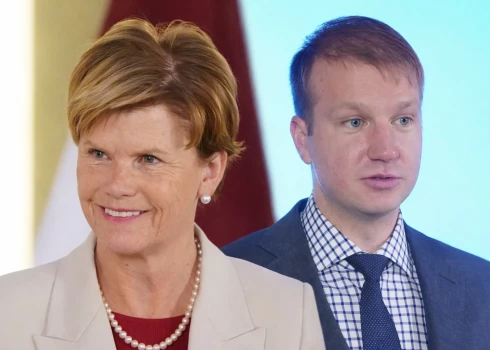 Отличница Байба и двоечник Каспарс.