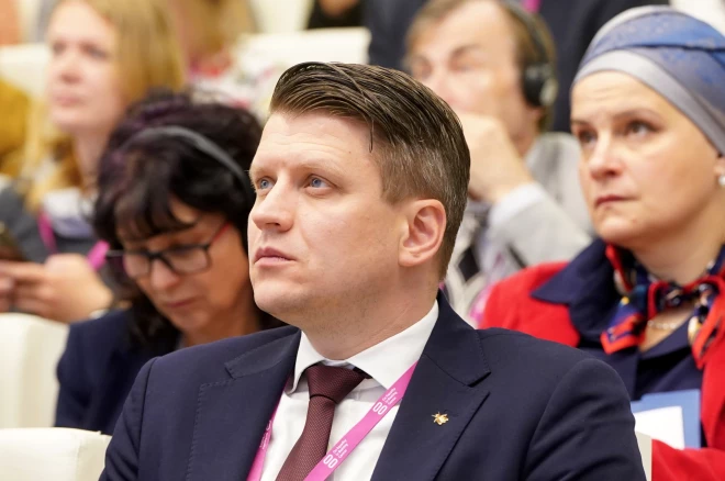 Paula Stradiņa klīniskās universitātes slimnīcas valdes priekšsēdētājs Lauris Vidzis: “Jaunais likums ļaus universitāšu slimnīcām vairāk koncentrēties uz ārstniecību.”