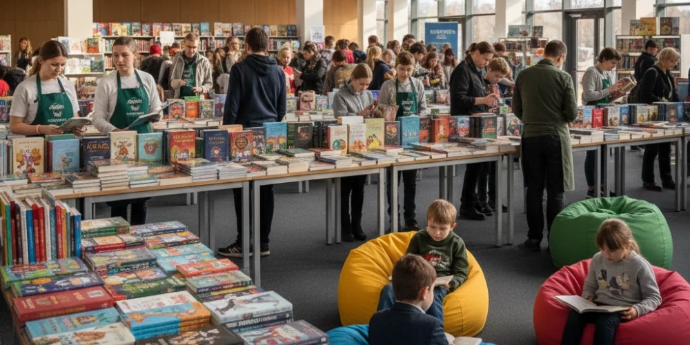 Крупнейшая в Латвии ярмарка английских книг для детей пройдет в Пиньки.