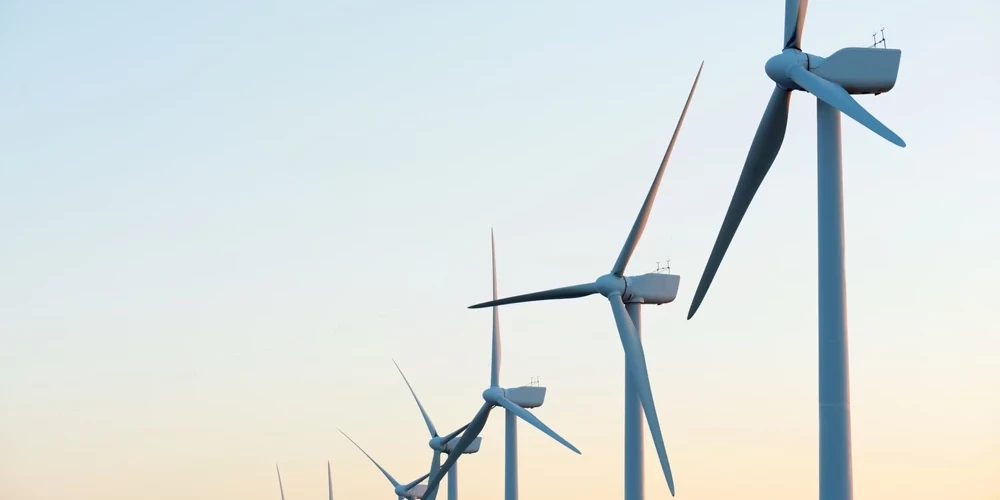 Vēja parks. Foto: Ilustratīvs.