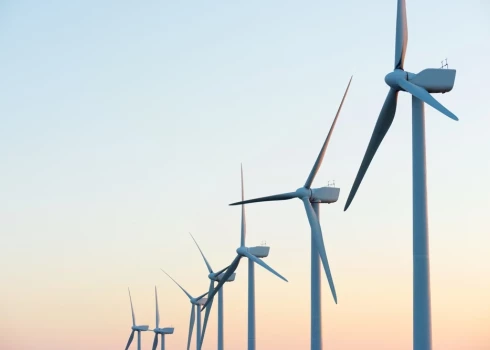 Vēja parks. Foto: Ilustratīvs.