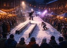 В Риге на один день появится снежный парк. Вход бесплатный!