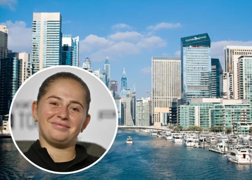 Алена Остапенко давно говорила, что ей очень нравится Дубай.