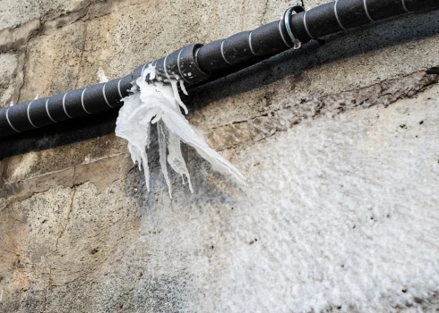 Rīgas ūdens борется с последствиями аномальных холодов.