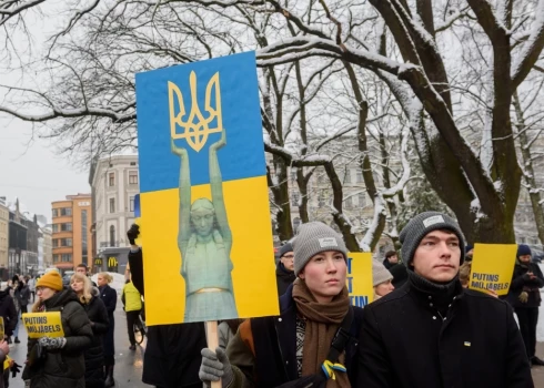 У памятника Свободы в Риге 24 февраля соберутся на акцию «Вместе до победы».