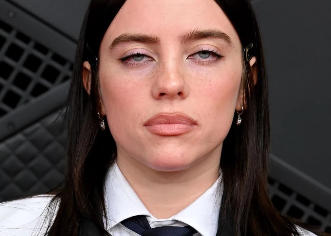 Billija Ailiša “Grammy” balvu vakarā 2026. gada 1. februārī.