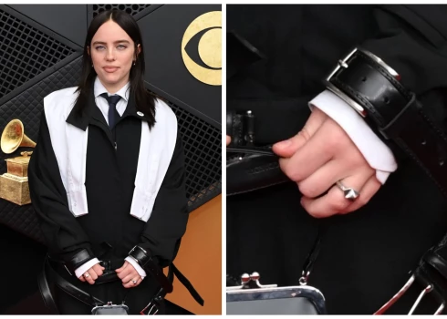 Billija Ailiša “Grammy” balvu vakarā.