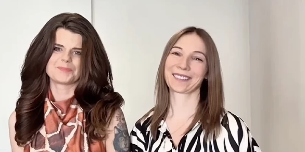 Sendija un Danute paziņojušas, ka viņām gaidāms ģimenes pieaugums.