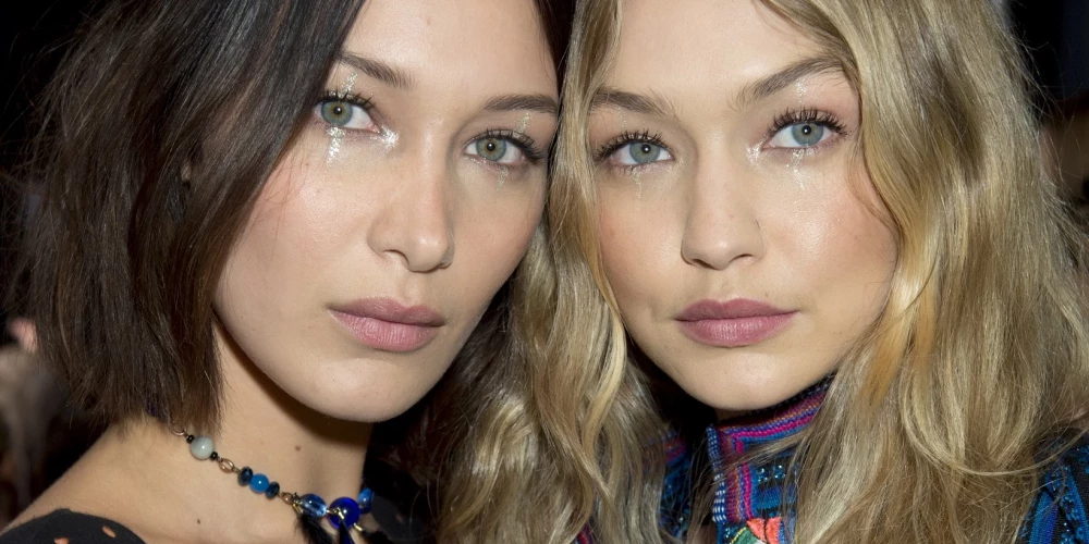 Bella un Džidži Hadidas.