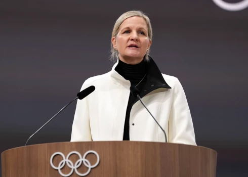 Starptautiskās olimpiskās komitejas prezidente Kirstija Koventrija aicina distancēties no politikas.