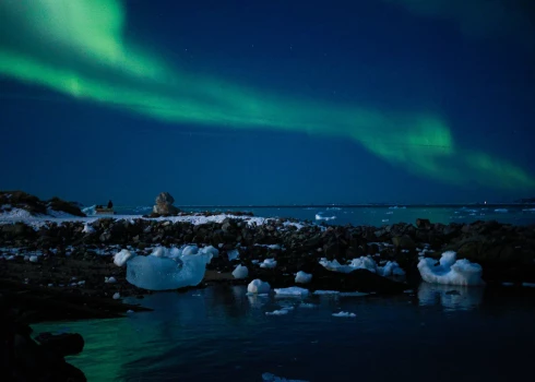 Ziemeļblāzma Grenlandē.