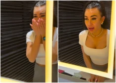 Заветная мечта сбылась: Элина Дидрихсоне показала новый нос и не смогла сдержать слез