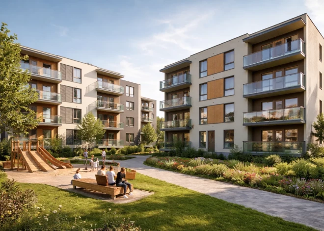 Новый закон должен ускорить строительство арендного жилья в регионах Латвии