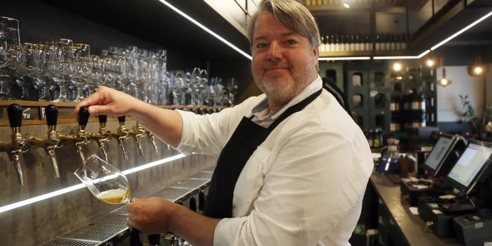 Бывший владелец пивоварни Valmiermuižas alus Айгар Руньгис.