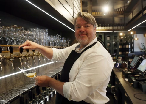 Бывший владелец пивоварни Valmiermuižas alus Айгар Руньгис.