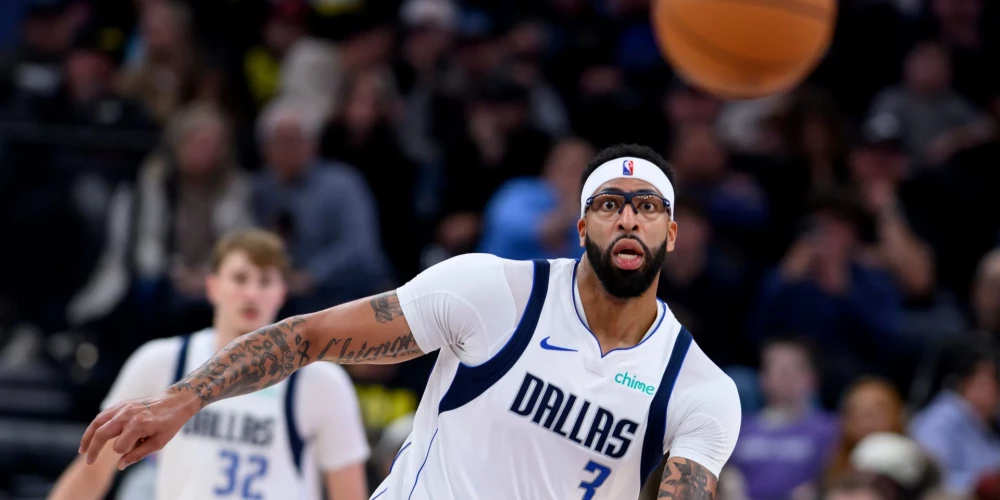 Entonijs Deiviss Dalasas komandā nonāca pērn maiņas darījumā, kurā Luka Dončičs devās uz Losandželosas "Lakers". (foto: Scanpix / AP)
