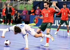 Spānijas un Portugāles telpu futbolisti pieveic Latvijas abas pāridarītājas un cīnīsies Eiropas čempionāta finālā