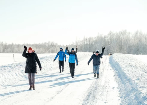 Sniega biezums novērojumu stacijā Dagdā sasniedza 40 centimetrus.